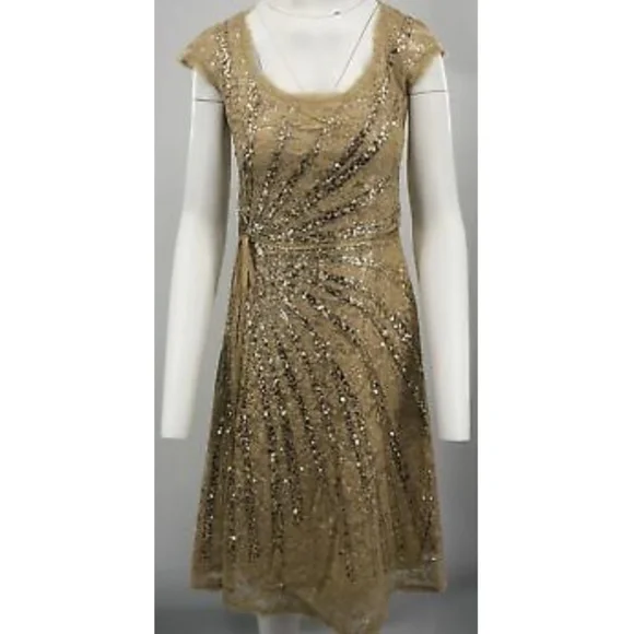 Carolina Herrera | Dresses | Carolina Herrera Gold Short Sleeve Sequinlace Embroidered Dress Sz 6 | Poshmark Carolina Herrera | Dresses | Carolina Herrera Gold Short Sleeve Sequinlace Embroidered Dress Sz 6 | Poshmark